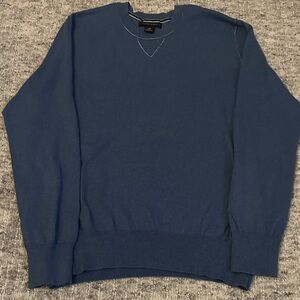 Banana Republic Classic Blue Crewneck Sweater